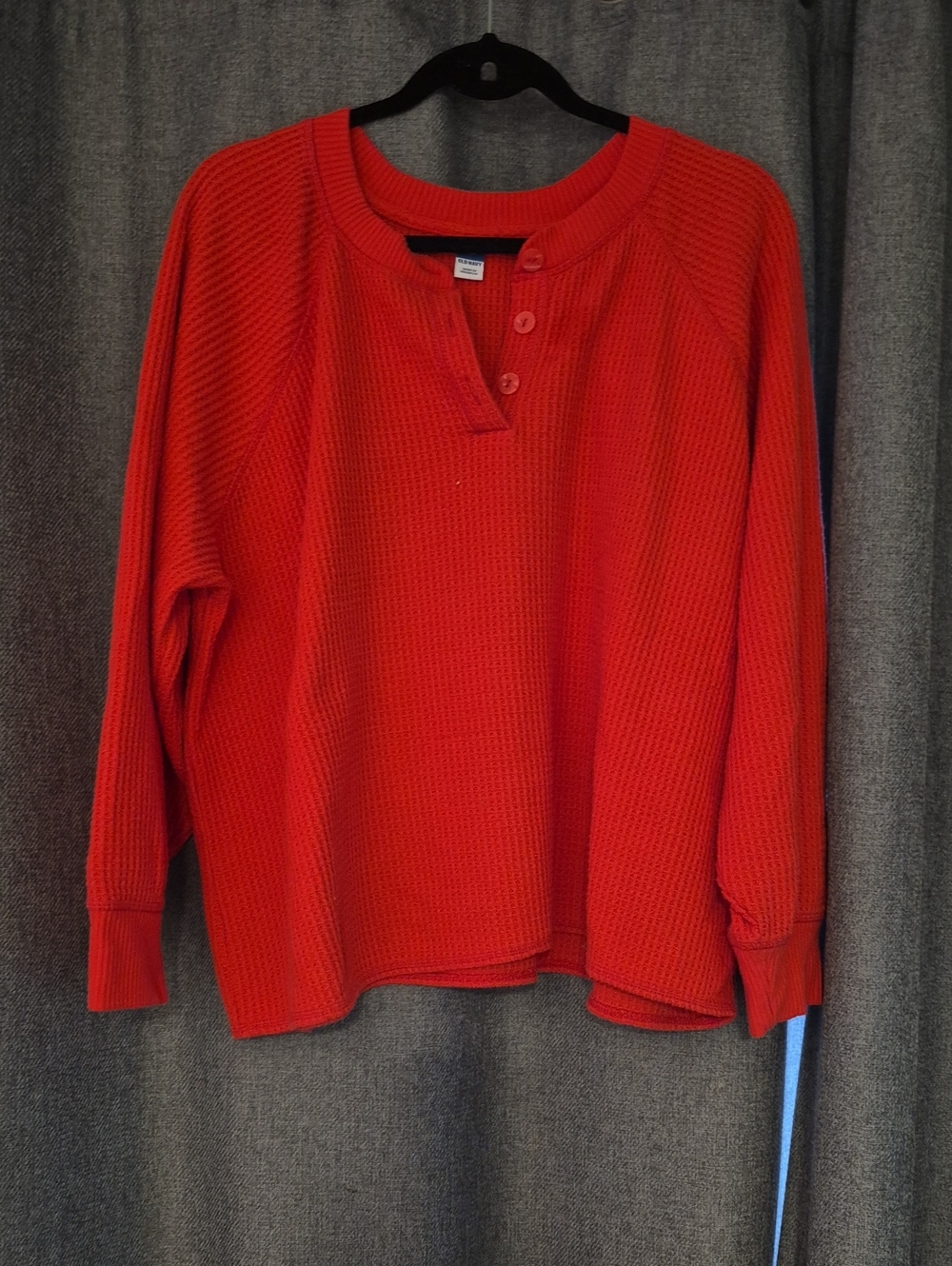 Old Navy Waffle Sweater Coral/pink.